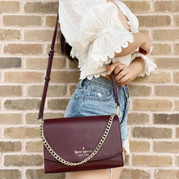 kate spade Handbags - Kate Spade Red Shoulder Bag + Wallet